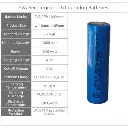 3.7V 1800mah Li-Ion 18650 Cell x 2