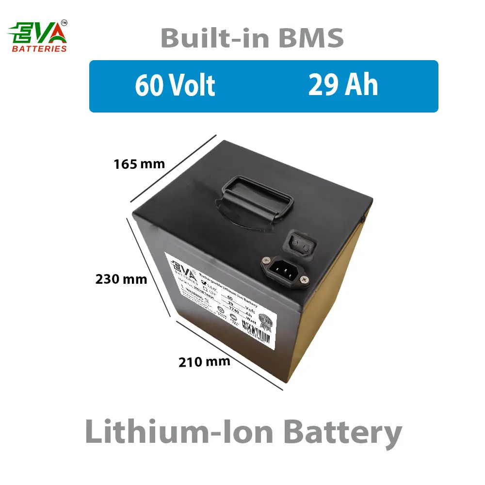 60V 29Ah Lithium Electric Scooter Battery