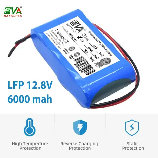 12.8V 6000mah Solar Lithium Battery